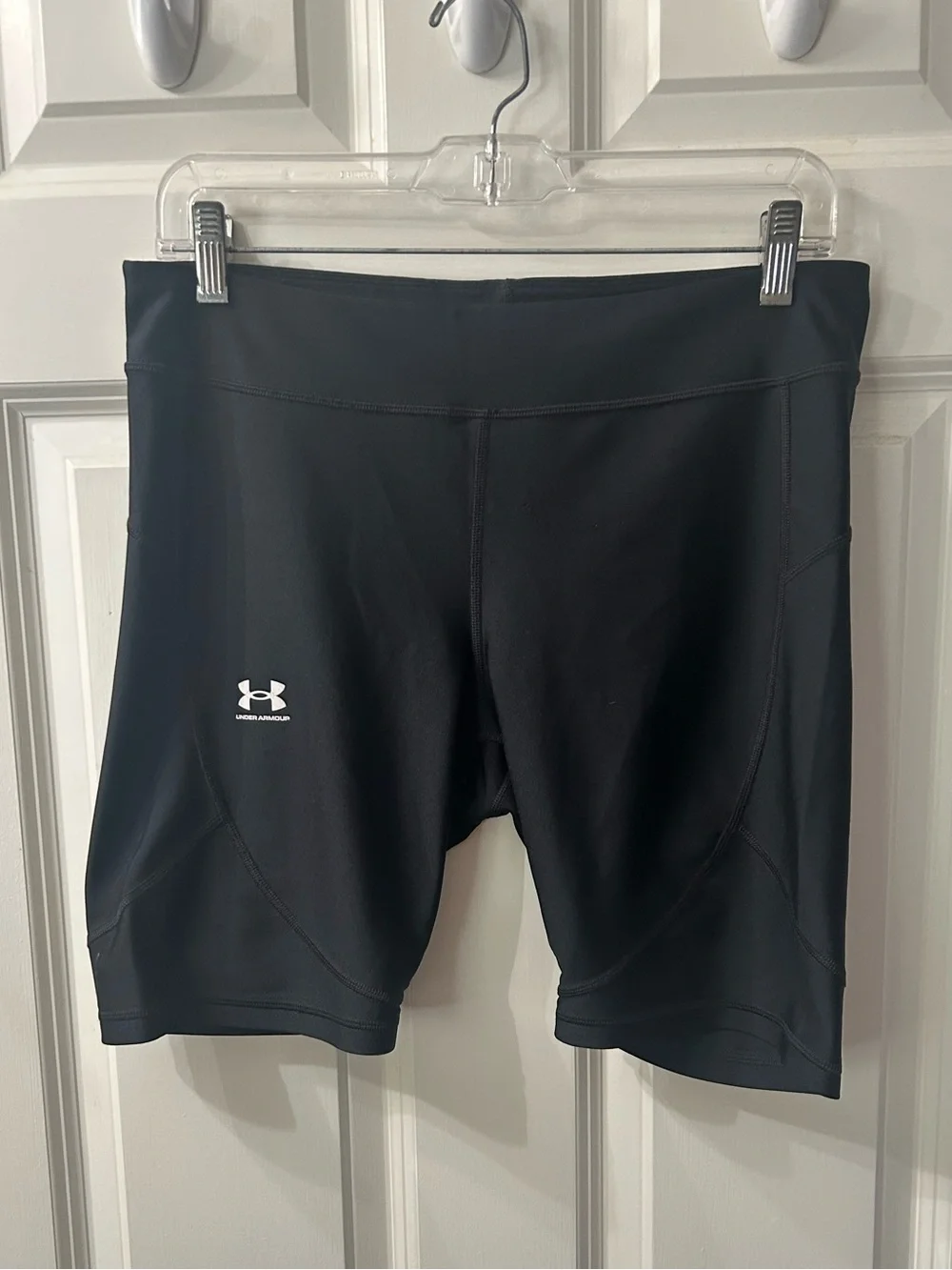 Under Armour Black Compression 8 inch Workout Shorts